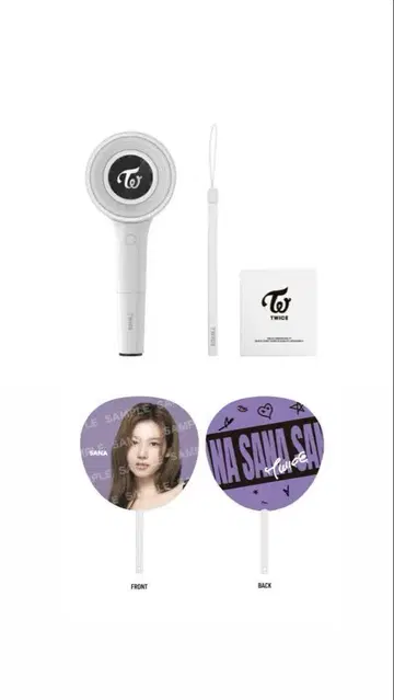 TWICE 사나 부채 응원봉 2세트