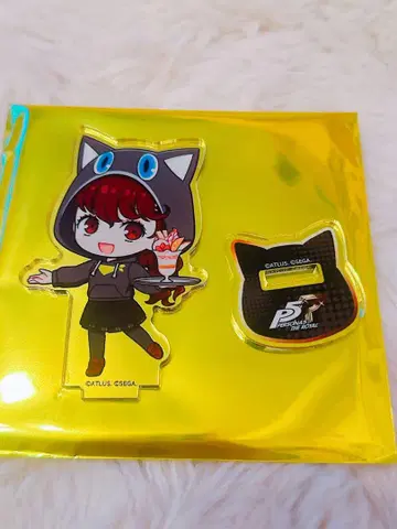 P5R P5X AMO CAFE 미니 캐릭터 아크릴 스탠드 요시자와 카스미