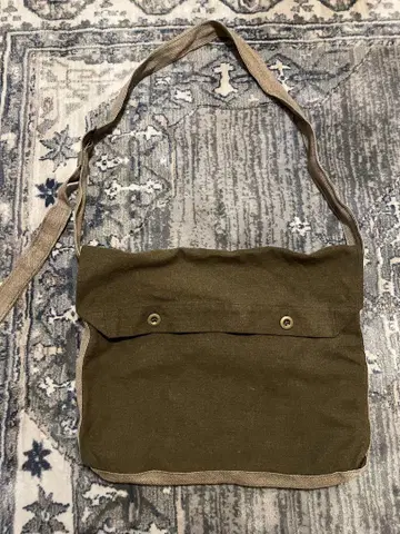 빈티지 프랑스군 M38 브레드 백