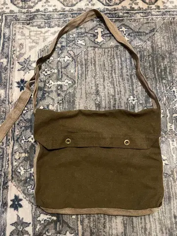 빈티지 프랑스군 M38 브레드 백