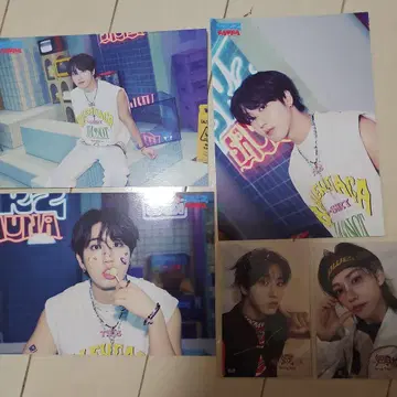스키즈 straykids 한 팝업 스토어 랜트레 복권 스티커