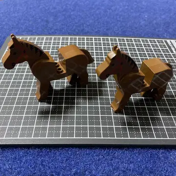 LEGO 올드 레고 말 2마리