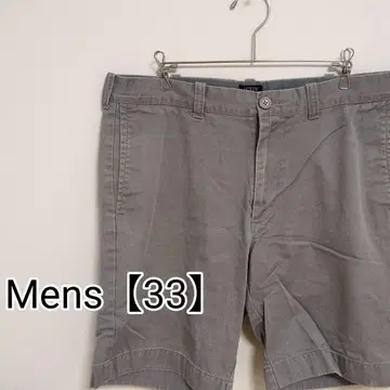 D154 [ US 수입 ] J.CREW 숏팬츠 [ 남성용 33 ] 그레이