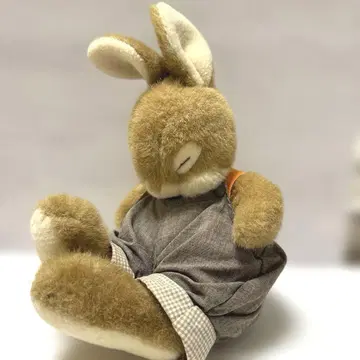 쇼와 레트로 토끼 봉제 인형