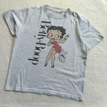 GOOD ROCK SPEED Betty Boop 베티 티셔츠 그레이