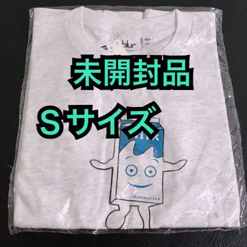 blur 미개봉품 밀크팩 티셔츠 S 사이즈 GU