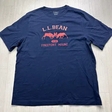 L.L.Bean 엘엘빈 티셔츠 2XL 네이비