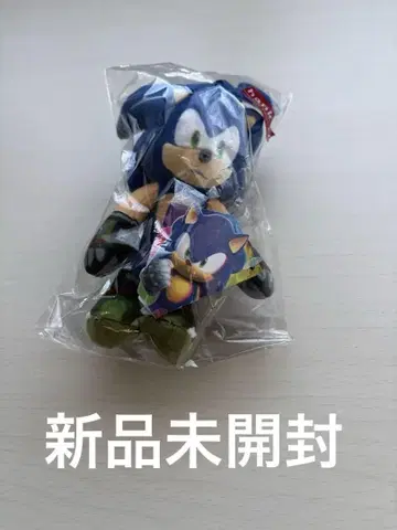 소닉 봉제 인형 키링