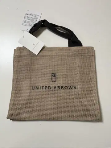 [미사용 새상품] UNITED ARROWS 로고 메쉬 토트백 S