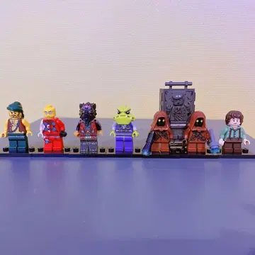 [LEGO 정품] 한 솔로, 프로도 배긴스 외 미니 피규어 8개 세트