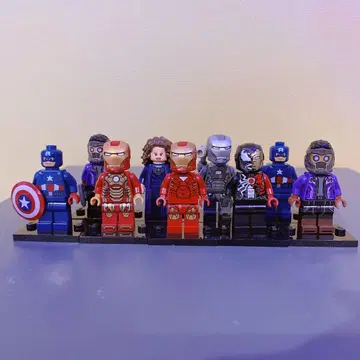 [ LEGO 정품 ] 마블 미니 피규어 9개 세트