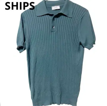 ships 이탈리아제 피케 셔츠 신축 면48 S