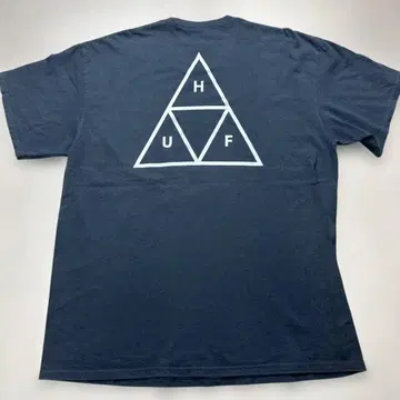 HUF 삼각형 로고 티셔츠 XL 블랙