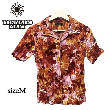 Tornado Mart 토네이도 마트 반팔 셔츠 주름 가공 M