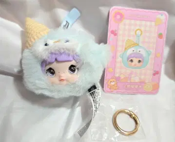 Nommi Sweetness 100% 봉제 인형 키링 펭귄