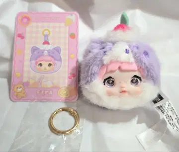 Nommi 봉제 인형 키링 아이스 고양이