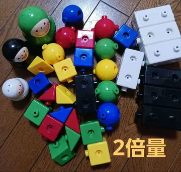 모양 블록 2세트분 코도모 챌린지 이롯치 마트료시카