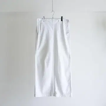 70년대 독일군 코튼 트윌 세일러 팬츠 화이트 밀리터리 팬츠