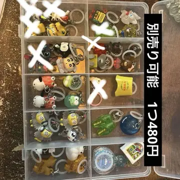 메지루시 키링 등 가챠가챠 세트 판매