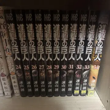 진격의 거인 24-34권 세트
