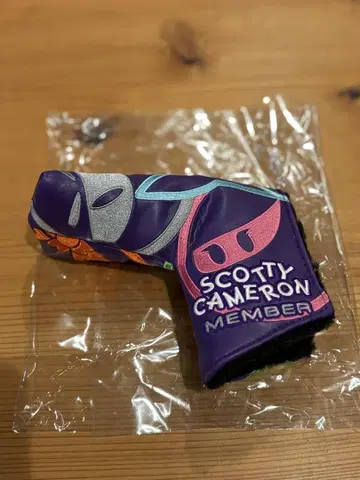 SCOTTY CAMERON MEMBER 퍼터 커버 스카티 카메론