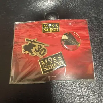 Miss Saigon 30주년 핀 배지 세트