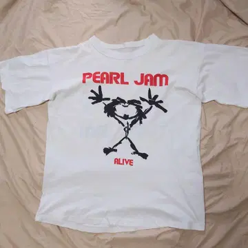 90s parl jam alive 펄잼 빈티지 티셔츠
