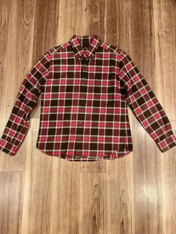 SOPHNET. 체크 무늬 플란넬 셔츠 L 사이즈