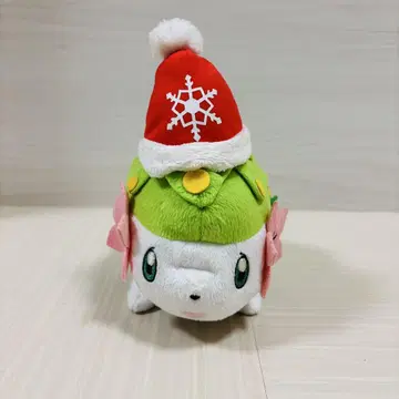 [레어템] 포켓몬 쉐이미 랜드폼 크리스마스 2008 봉제 인형