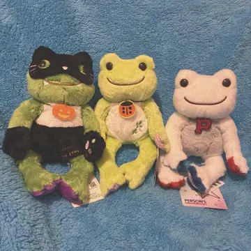 개구리 피클스 할로윈 럭키 모티브 퍼슨즈 콩인형