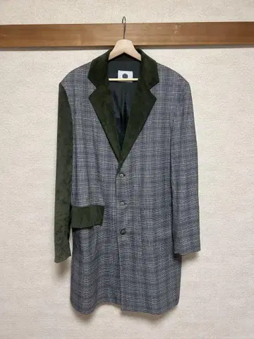 SHOOP crazy pattern chester coat