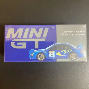MINI GT 1/64 스바루 임프레자 WRC98 몬테카를로 랠리