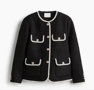 [택 포함 새상품] H&M 이번 시즌 부클레 자켓 L 사이즈