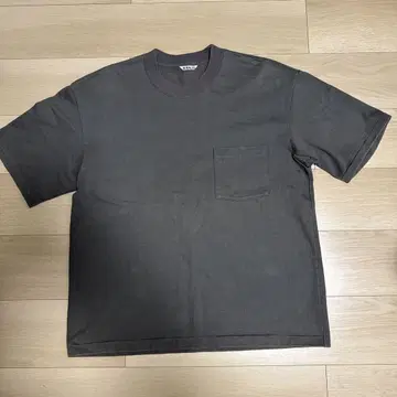 AURALEE HEAVY WEIGHT POCKET TEE size4