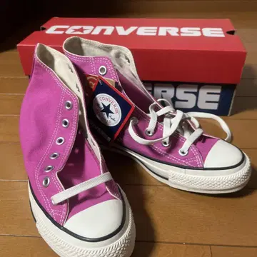 미사용 새상품 컨버스 올스타 핑크 24.5cm
