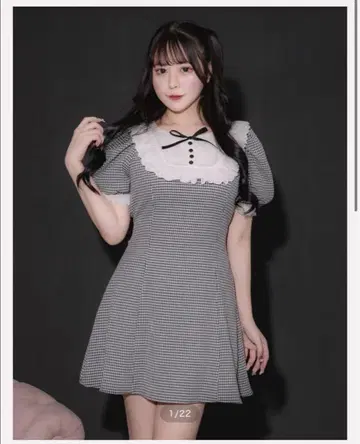 [미사용 새상품] [완판템] pium 코튼 레이스 도리 카페 원피스