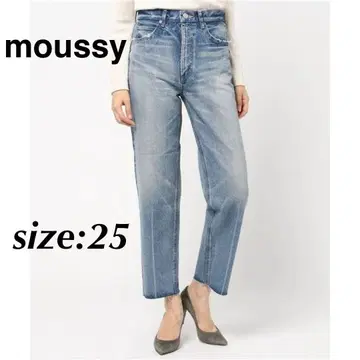 moussy 마우지 JW CUT OFF TAPERED 테이퍼드 데님