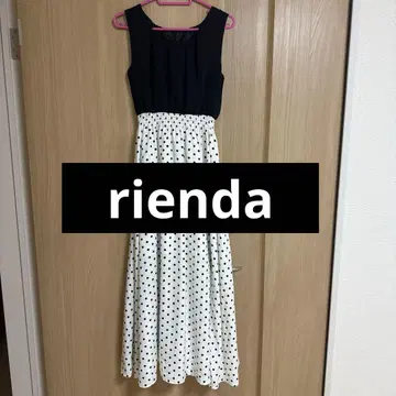 *컨디션 최상* rienda 리엔다 여성용 원피스 도트 무늬 F