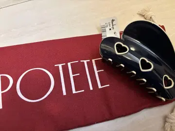 POTETE 3heart clip 포테테 헤어 클립