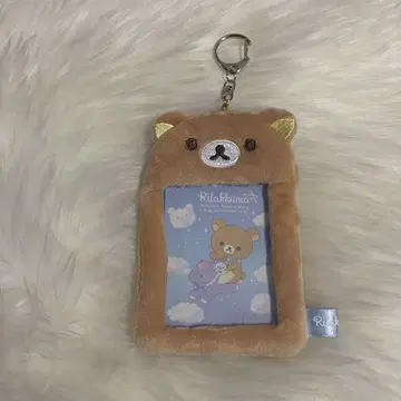 산엑스 리락쿠마 트레이딩 카드 케이스 카드 케이스 봉제 인형