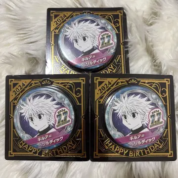 HUNTER x HUNTER 벌스데이 캔뱃지 키르아 2024