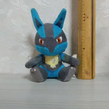포켓몬스터 파동의 루카리오 봉제 인형