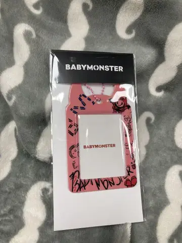 미사용 새상품 BABYMONSTER 아현 트레이딩 카드 케이스 베비몬