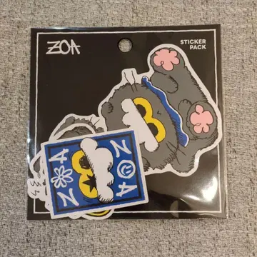 ZO&FRIENDS 팝업 ZOA 스티커 g-dragon