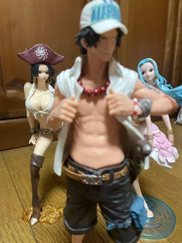 ONE PIECE 원피스 피규어 에이스 핸콕 비비 묶음 판매
