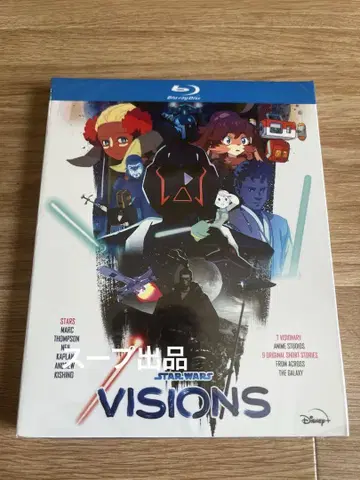 일본어 더빙 스타워즈: 비전스 Blu-ray 시즌 1