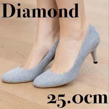 [즉시 구매 가능] Diamond 하이힐 펌프스 25.0cm 그레이