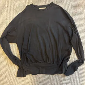 barbell object FADE L/S TOP BLACK