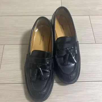 REGAL 블랙 가죽 로퍼