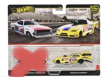 Hot Wheels 2카 팩 낱개 판매 ROB'N PINKS